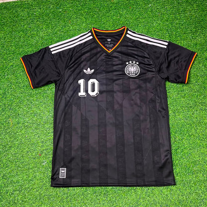 Mesut Özil 10 Germany Black Retro Football Jersey