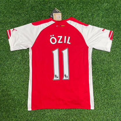 Mesut Özil Arsenal 2014/2015 Home Football Jersey Kit