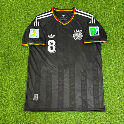 Mesut Özil Germany 2014 World Cup Special Edition Black Retro Football Jersey