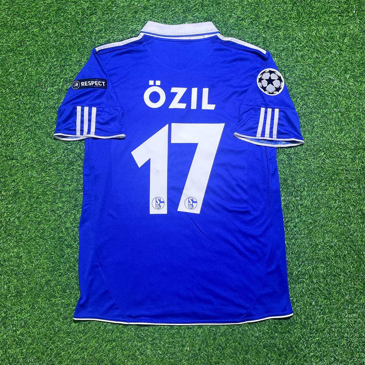 Mesut Ozil Özil Schalke 04 Retro Football Jersey
