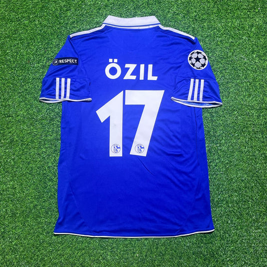 Maillot de Football Rétro Mesut Ozil Özil Schalke 04
