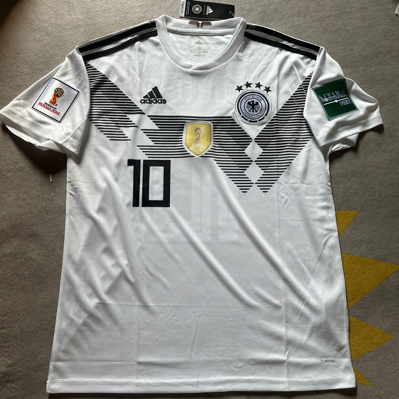 Mesut Ozil Germany 2018 World Cup Retro Jersey Trikot