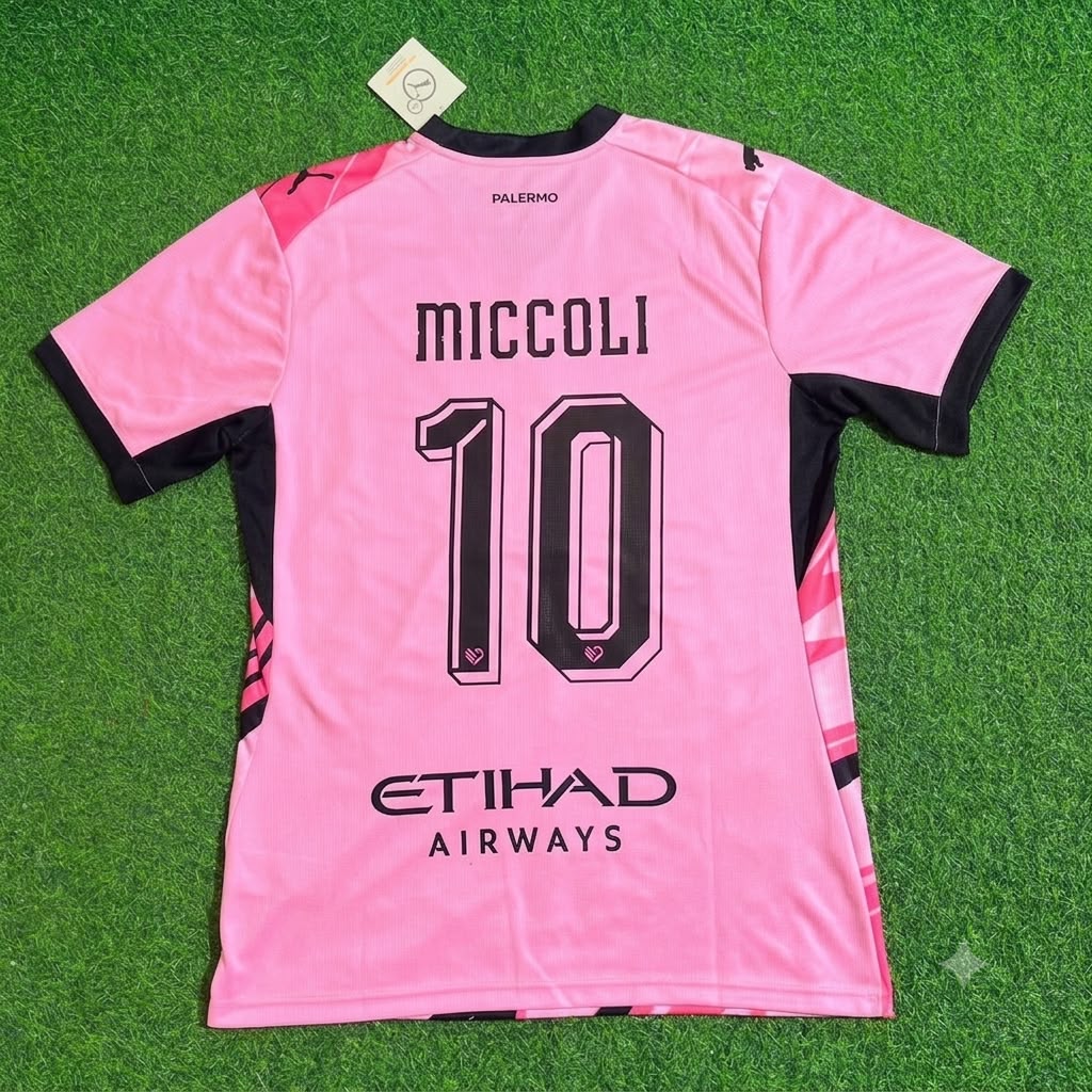 Fabrizio Miccoli Palermo Special Football Jersey Kit Trikot Maillot