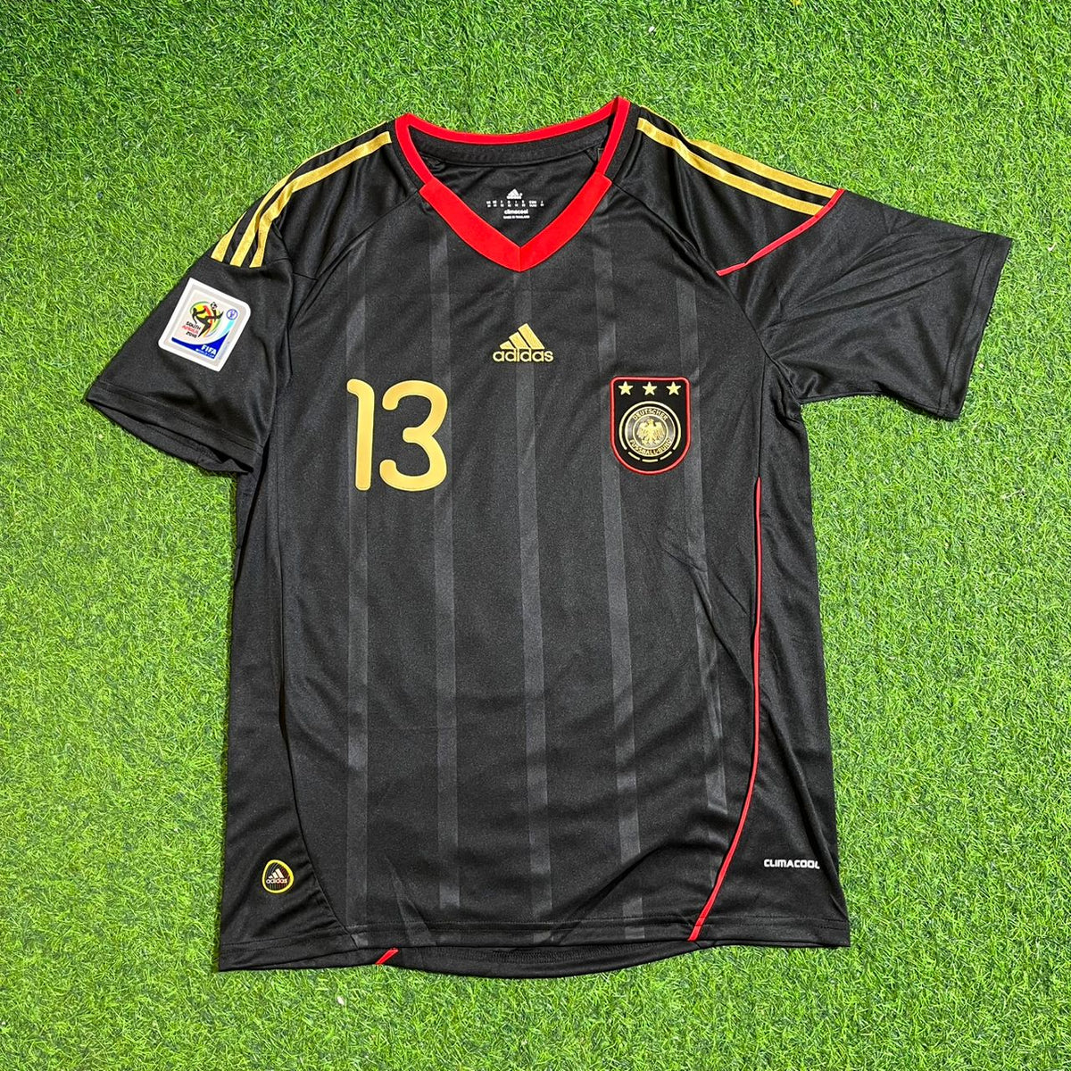 Michael Ballack - Germany Deutschland 2010 World Cup Black Jersey Trikot