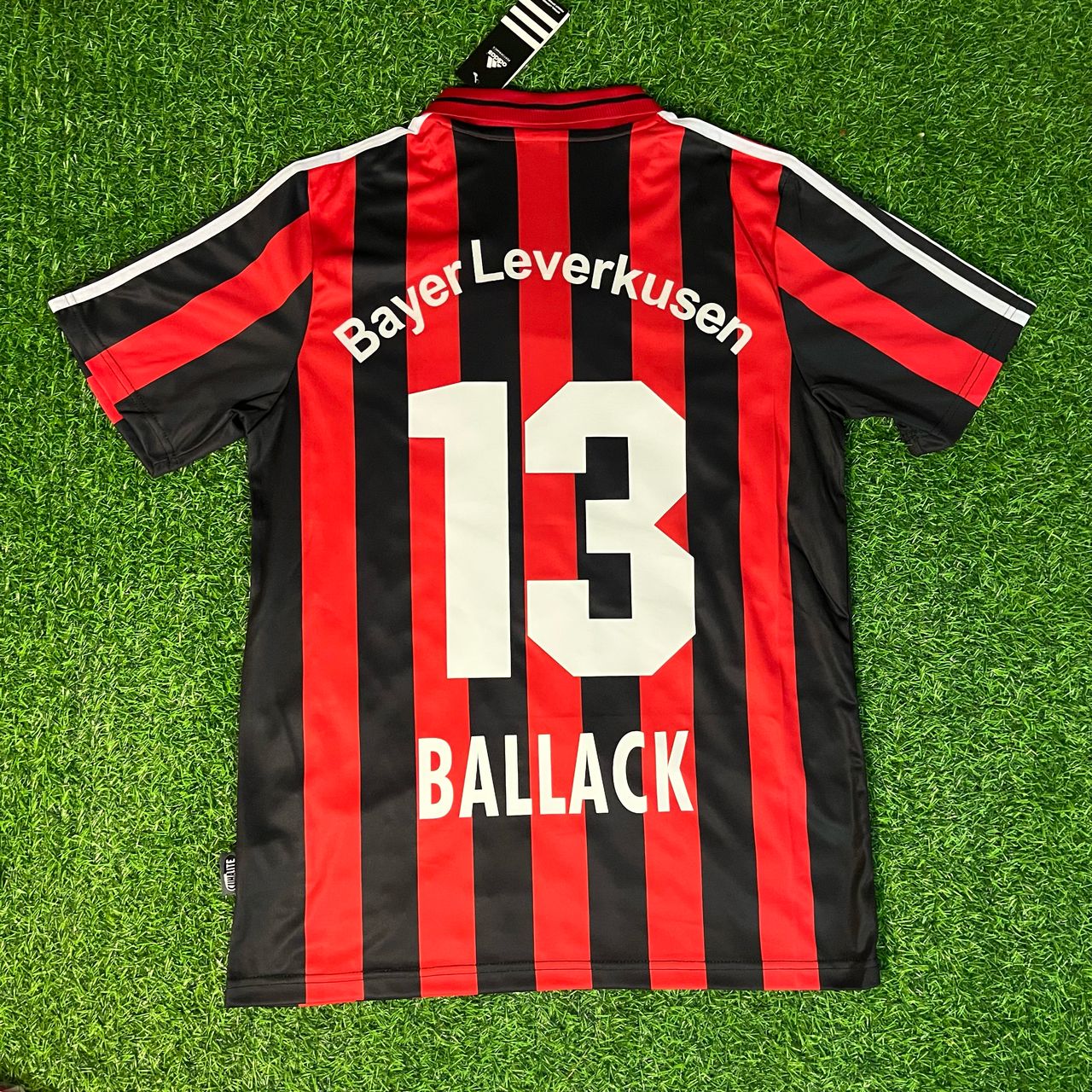 Michael Ballack Bayer 04 2001 2002 Home Retro Heimtrikot Jersey