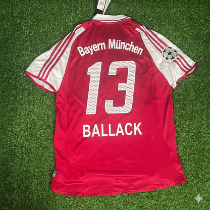 Michael Ballack 13 FC Bayern München 2003 2004 Retro Trikot Jersey Jersey Maillot Soccer Shirt