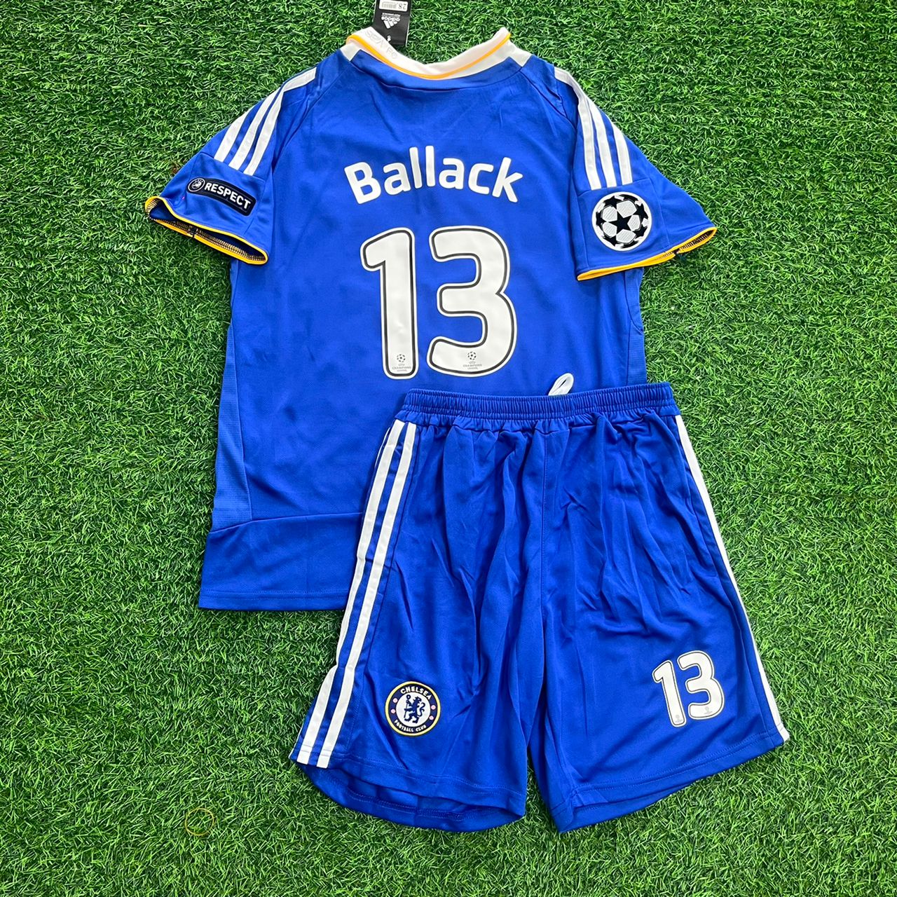 Michael Ballack Chelsea 2008 Final Kids Jersey Kinder Trikot Soccer Shirt