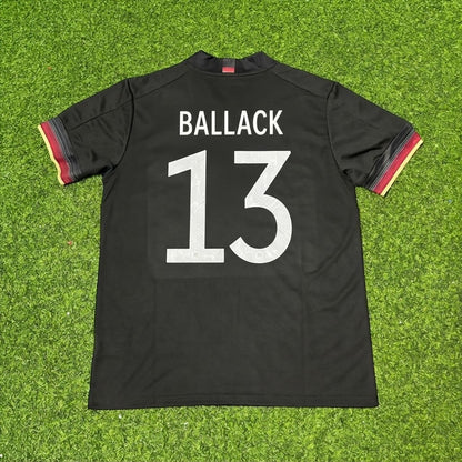 Michael Ballack #13 Germany Black Retro Football Jersey