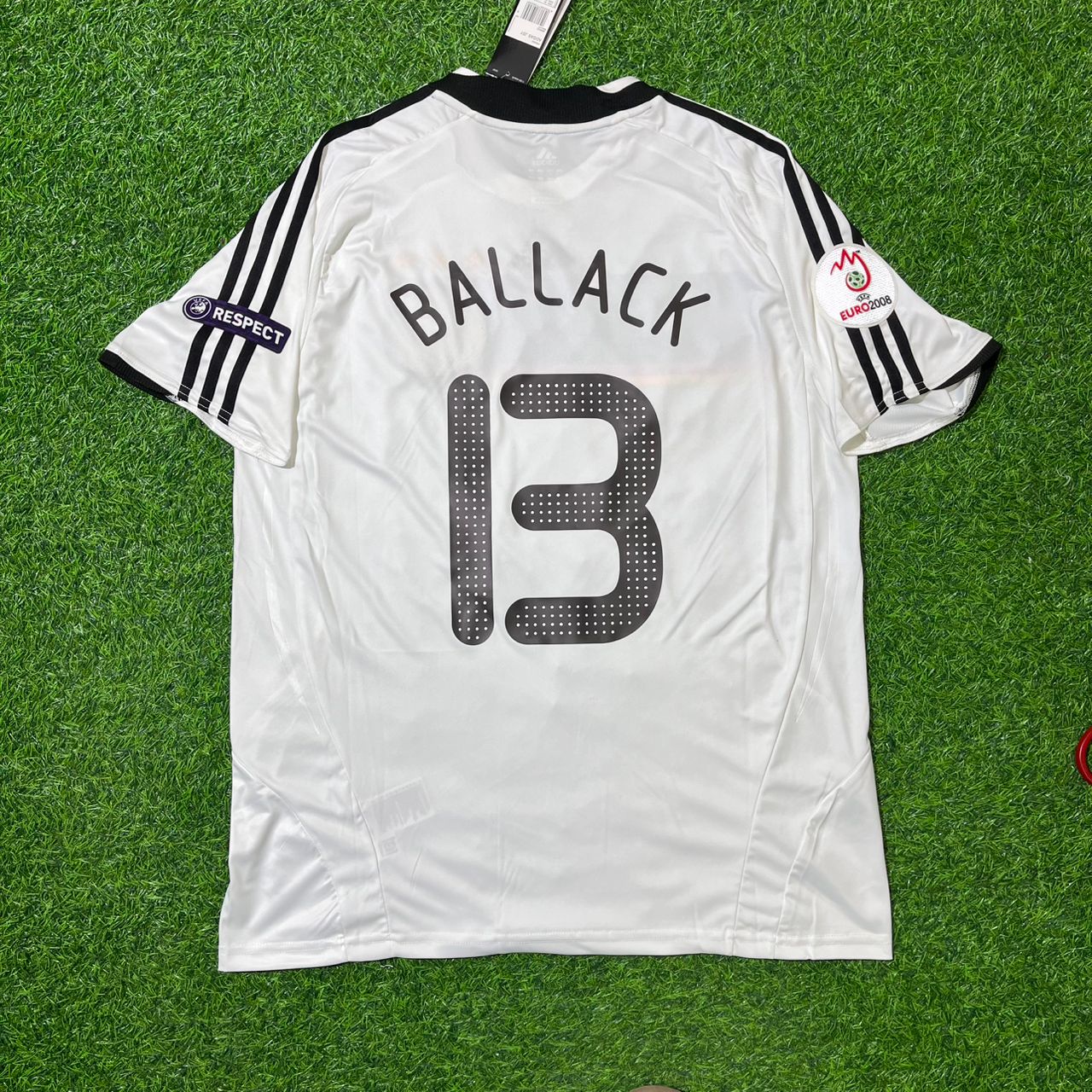 Michael Ballack Germany EURO 2008 Retro Football Jersey Kit