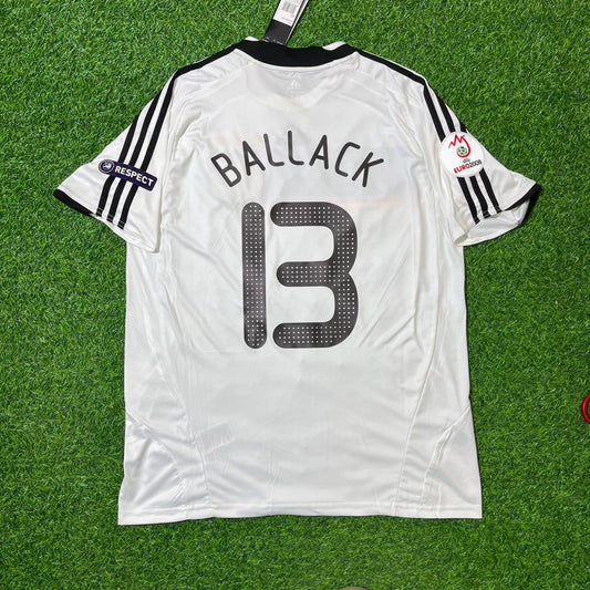 Michael Ballack Germany EURO 2008 Retro Football Jersey Kit
