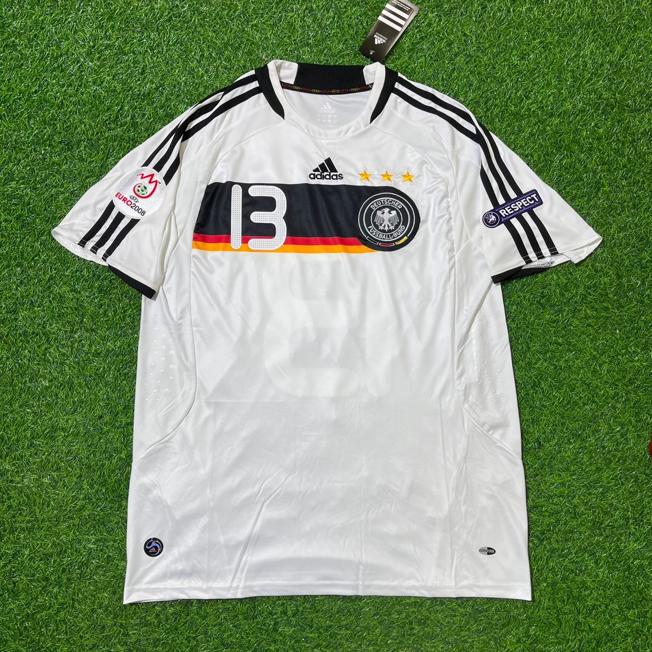 Michael Ballack Germany EURO 2008 Retro Football Jersey Kit