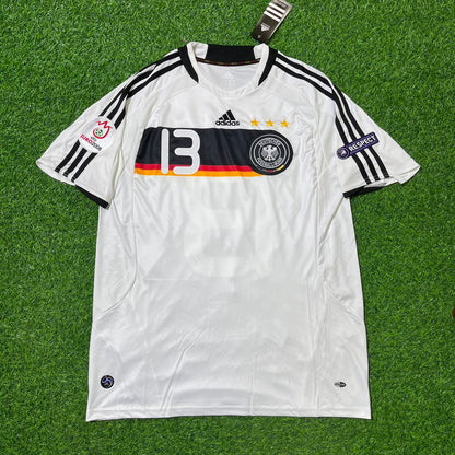 Michael Ballack Germany EURO 2008 Retro Football Jersey Kit