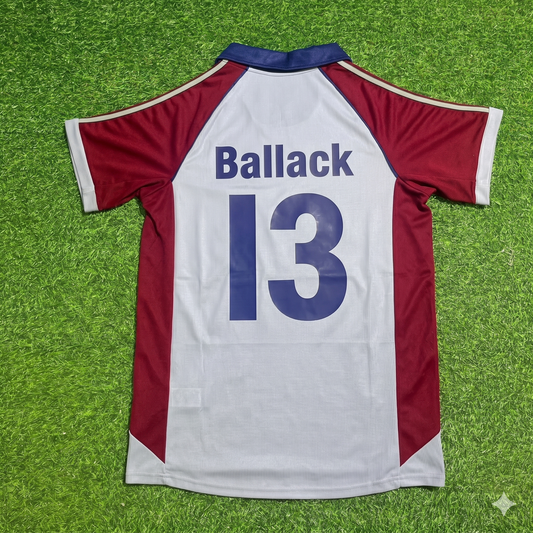 Michael Ballack #13 FC Bayern Munich Maillot de Foot Rétro Extérieur Gris