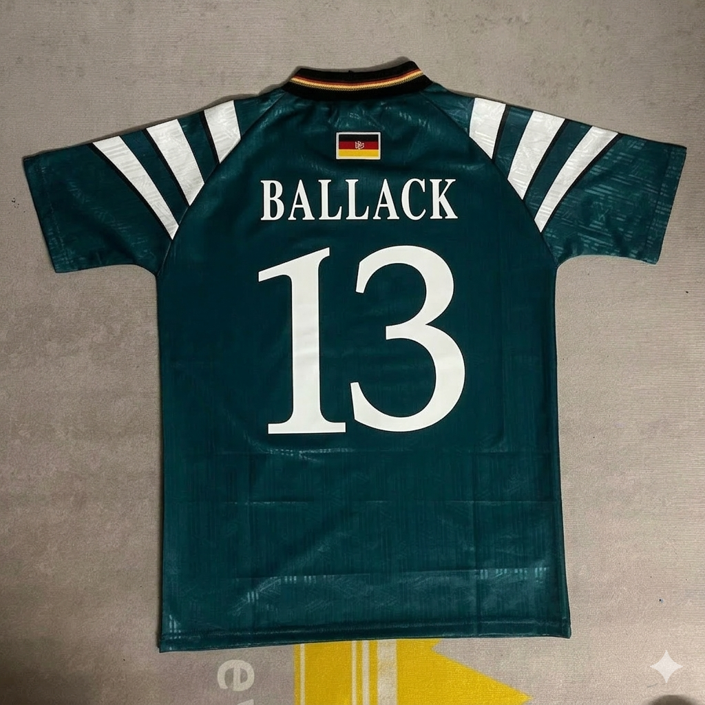 Michael Ballack Germany Deutschland Retro Jersey Trikot Soccer Shirt