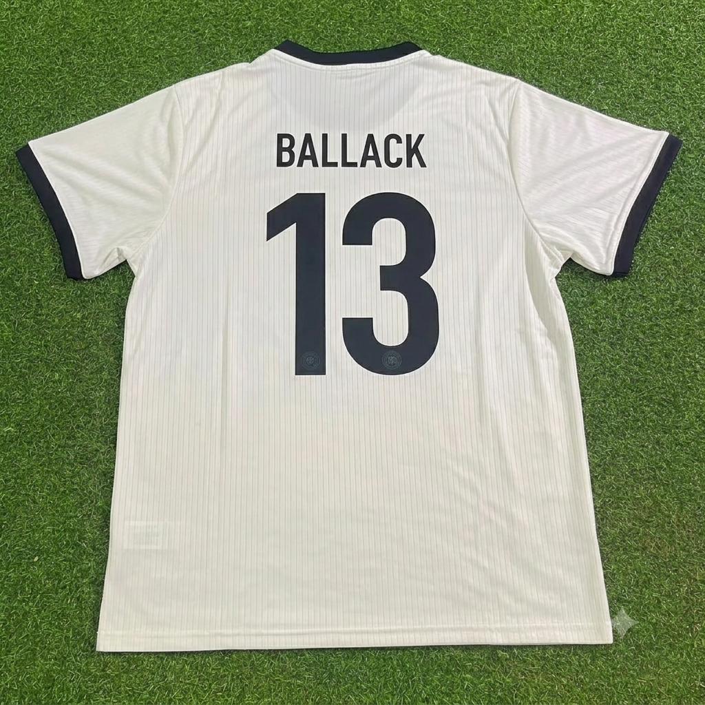 Michael Ballack Germany Deutschland 125 Year Special White Football Jersey