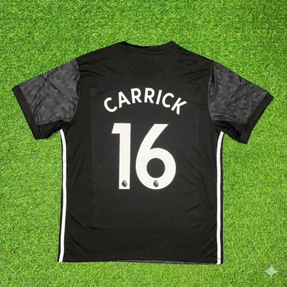 Michael Carrick Manchester United 2017-2018 Black Retro Football Jersey