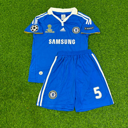 Michael Essien Chelsea 2008 Final Kids Jersey Kinder Trikot Soccer Shirt