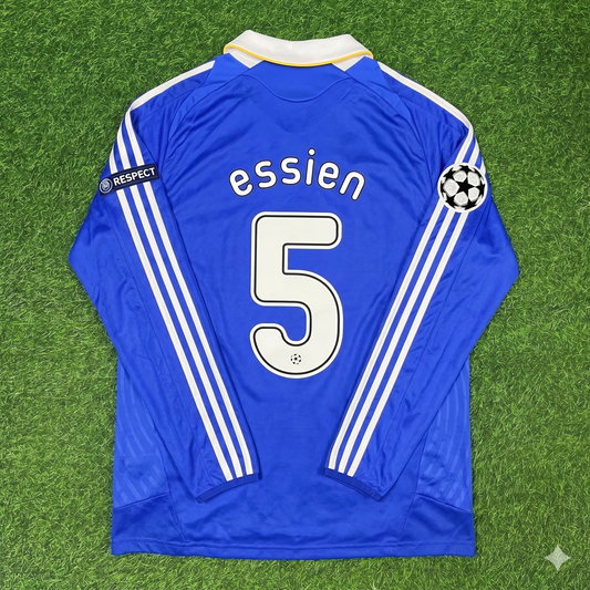 Michael Essien Chelsea 2008 Champions League Final Long Sleeve Football Jersey