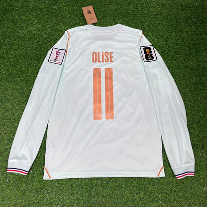 Michael Olise #11 France 2026 World Cup Away Long Sleeve Jersey