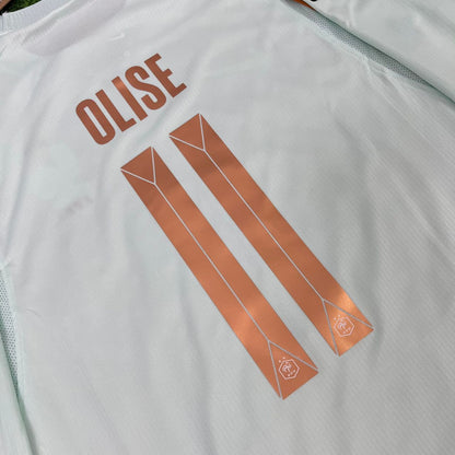 Michael Olise #11 France 2026 World Cup Away Long Sleeve Jersey