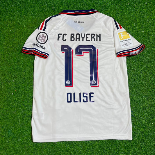 Michael Olise 17 Bayern Munchen 2027 Away New season Trikot Soccer Shirt