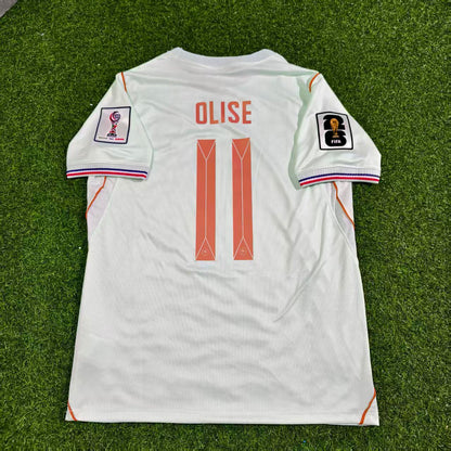 Maillot de Foot Extérieur Enfant Coupe du Monde 2026 Michael Olise #11 France