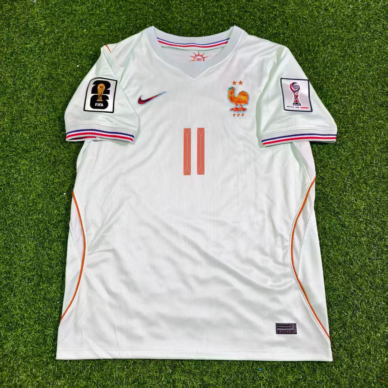 Maillot de Foot Extérieur Enfant Coupe du Monde 2026 Michael Olise #11 France