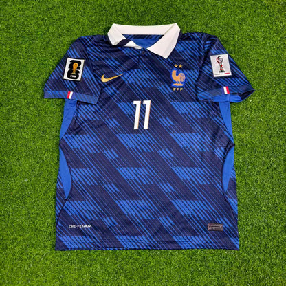 Michael Olise 11- France Home 2026 World Cup Blue Football Jersey