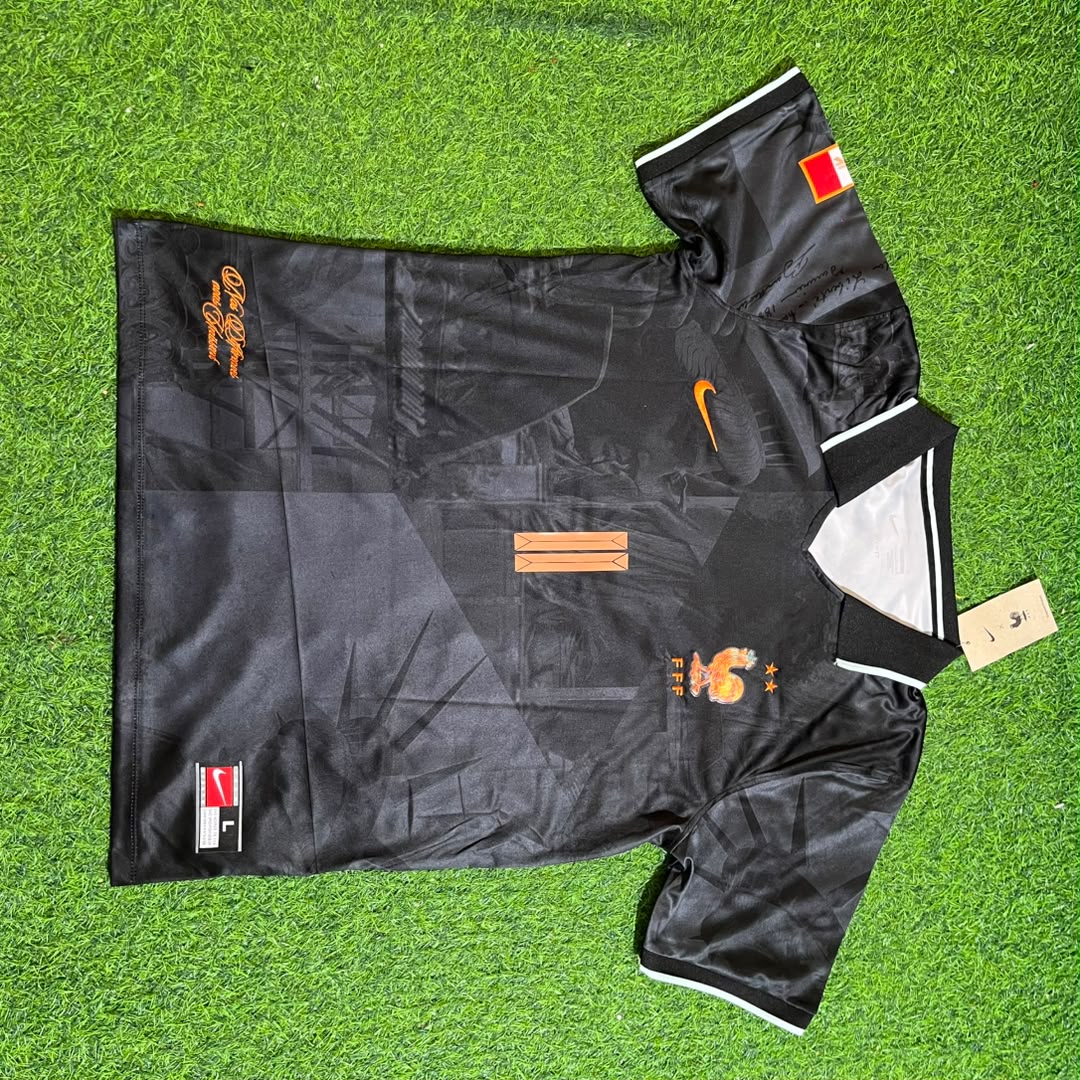 Michael Olise #11 France Black Special Edition Football Jersey Trikot Maillot