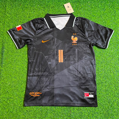 Michael Olise #11 France Black Special Edition Football Jersey Trikot Maillot