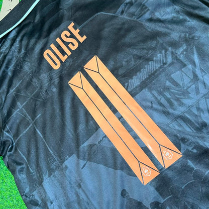 Michael Olise #11 France Black Special Edition Football Jersey Trikot Maillot