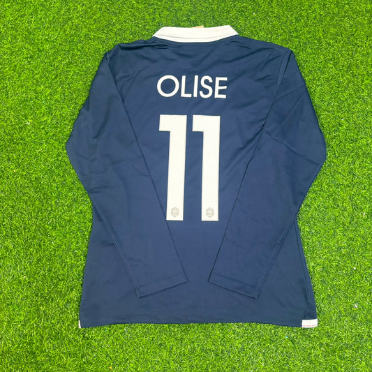 Michael Olise #11 France Long Sleeve Football Jersey Trikot Maillot