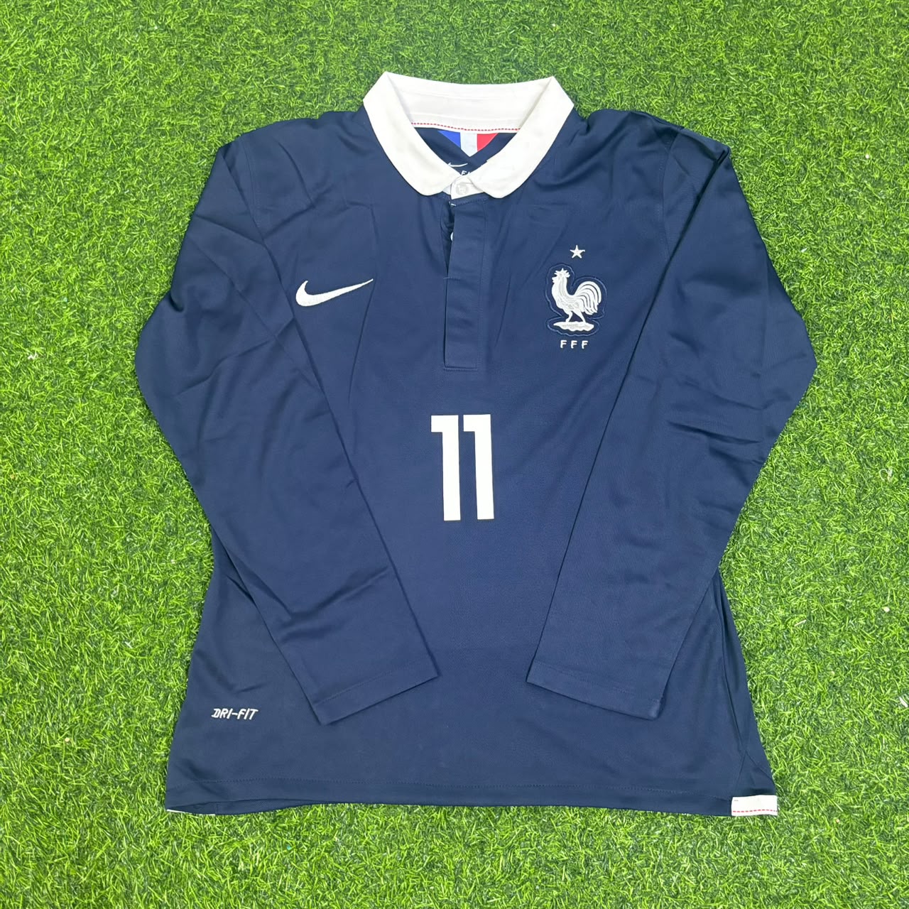 Michael Olise #11 France Long Sleeve Football Jersey Trikot Maillot
