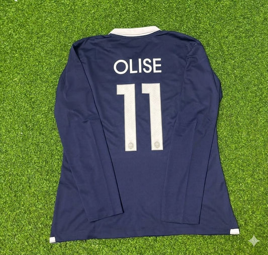 Michael Olise #11 France Long Sleeve Football Jersey Trikot Maillot