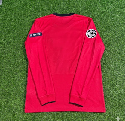 Manchester United Retro Long Sleeve Football Jersey