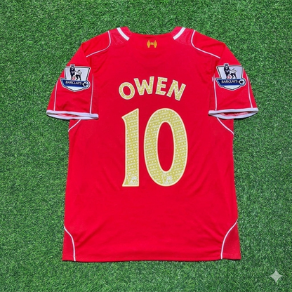 Michael Owen #10 Liverpool Special Retro Jersey