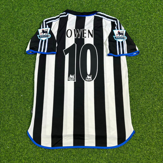 Michael Owen #10 Newcastle United Retro Trikot Kit Jersey Soccer Shirt