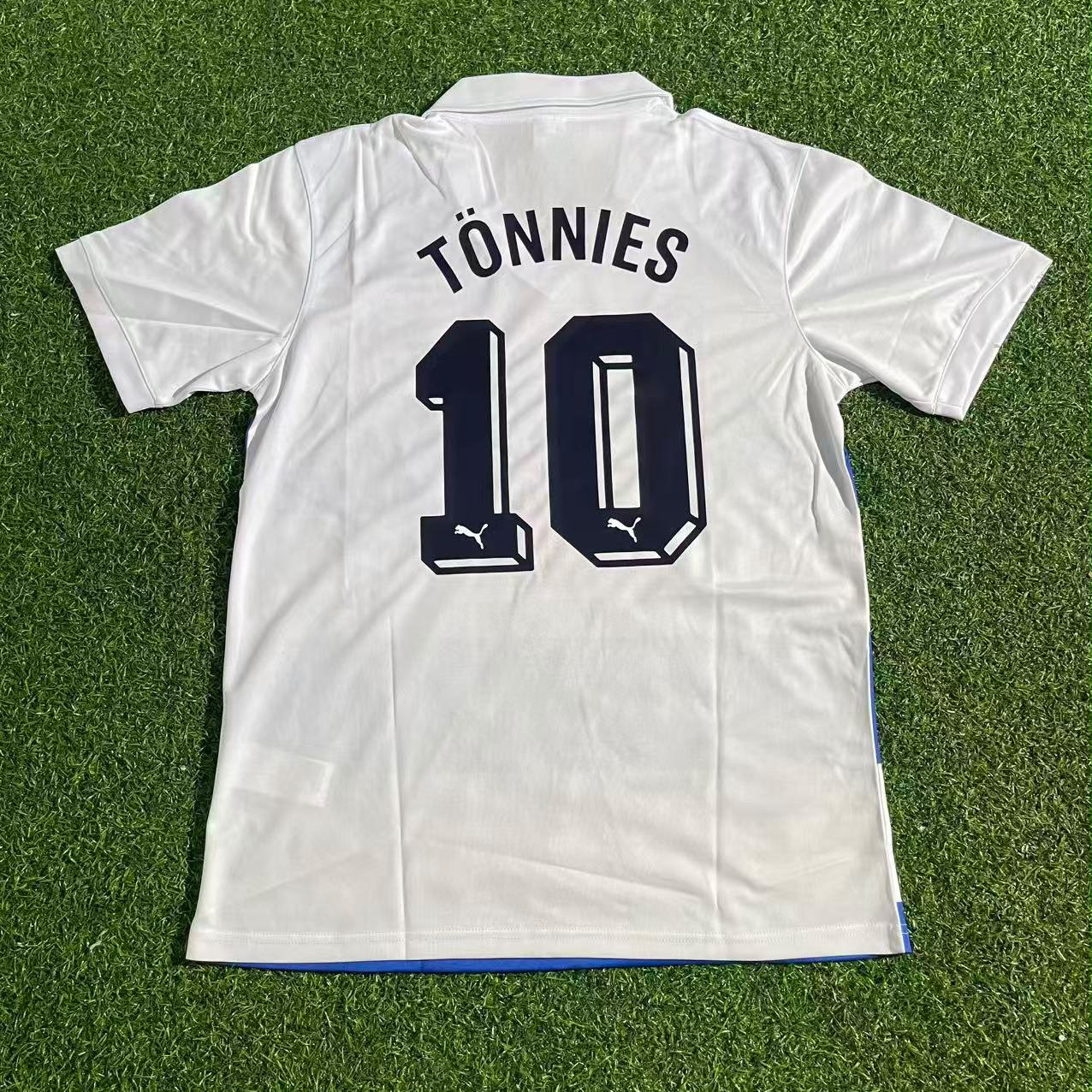 Michael Tönnies MSV Duisburg 1990 Heim Retro Fussballtrikot