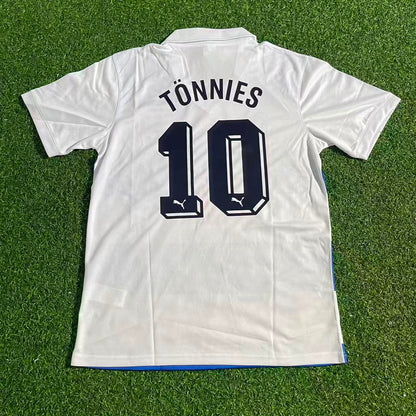 Michael Tönnies MSV Duisburg 1990 Heim Retro Fussballtrikot