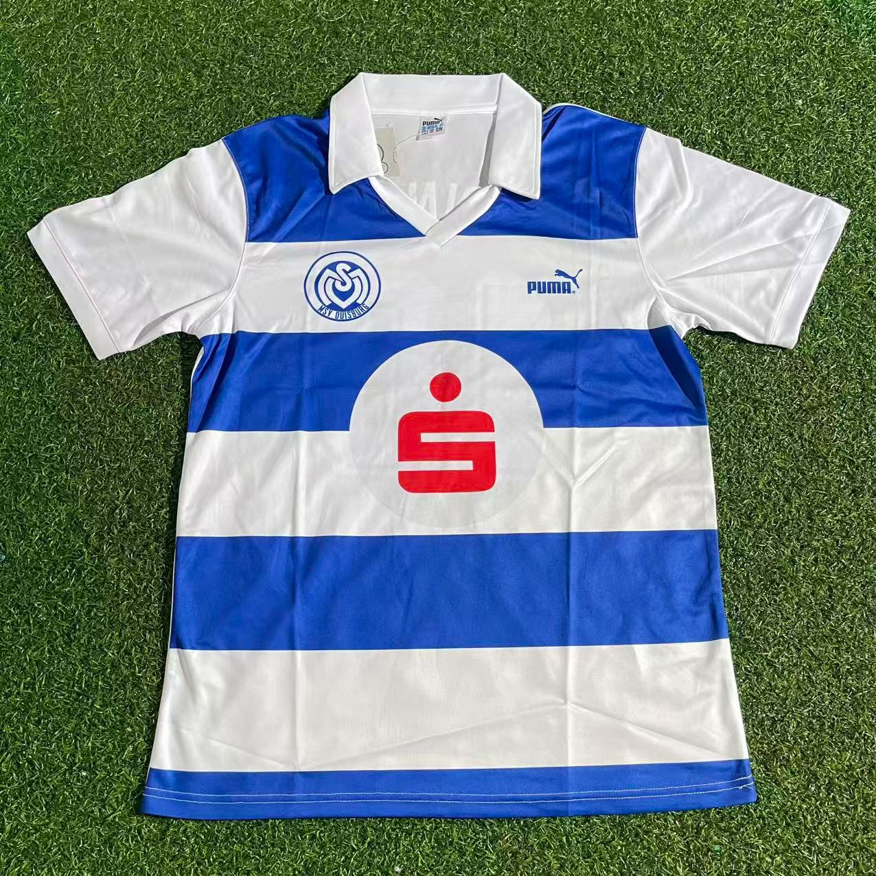 MSV Duisburg 1990 Heim Retro Fußballtrikot