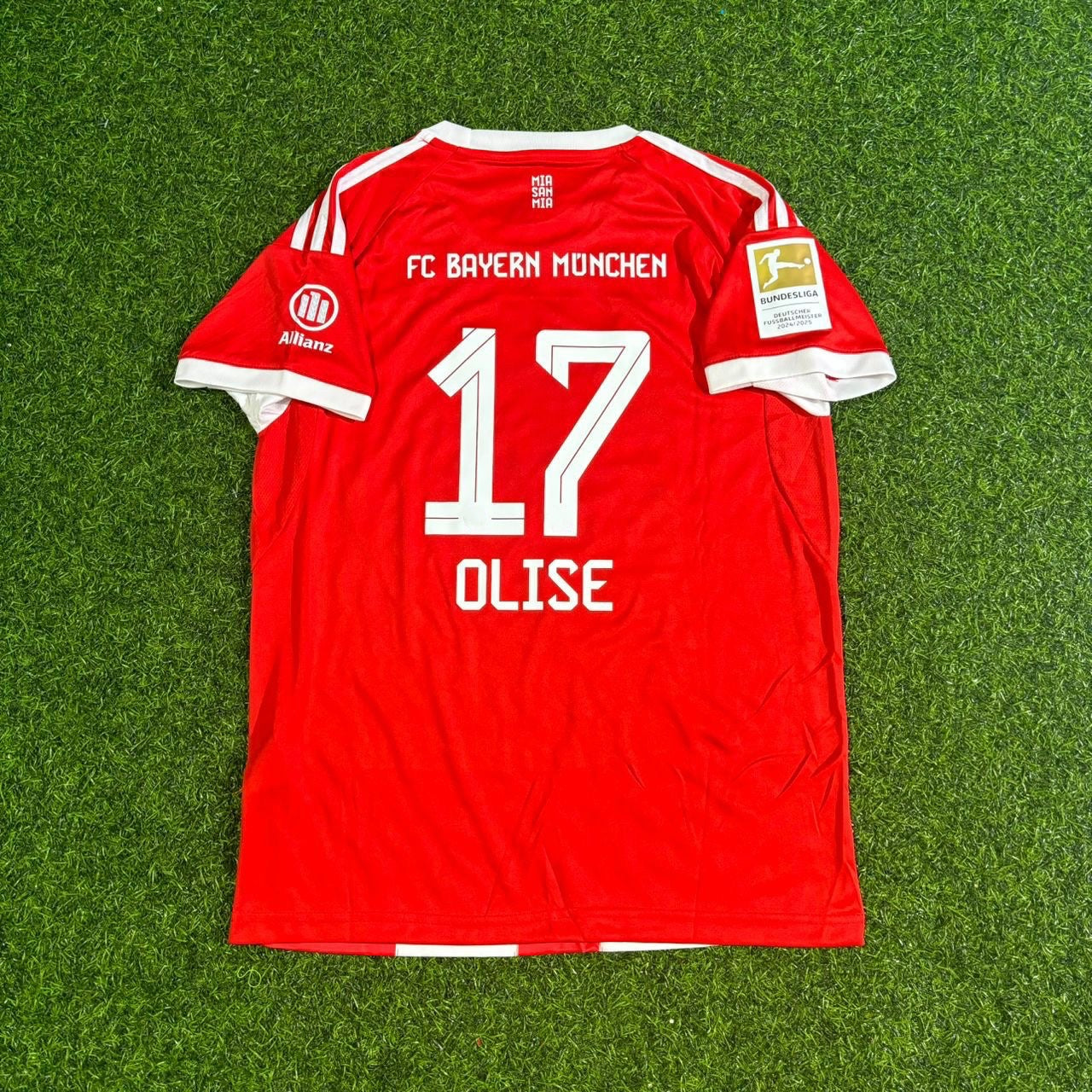 Michael Olise Bayern Munich 2026 Bundesliga Champions Football Jersey
