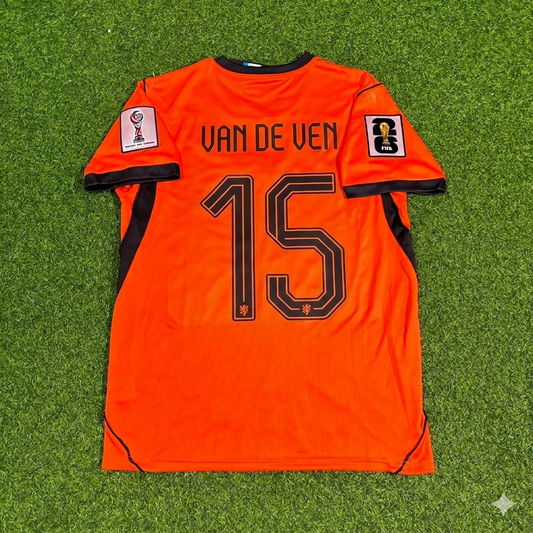 Micky van de Ven #15 Netherlands 2026 World Cup New Season Football Jersey