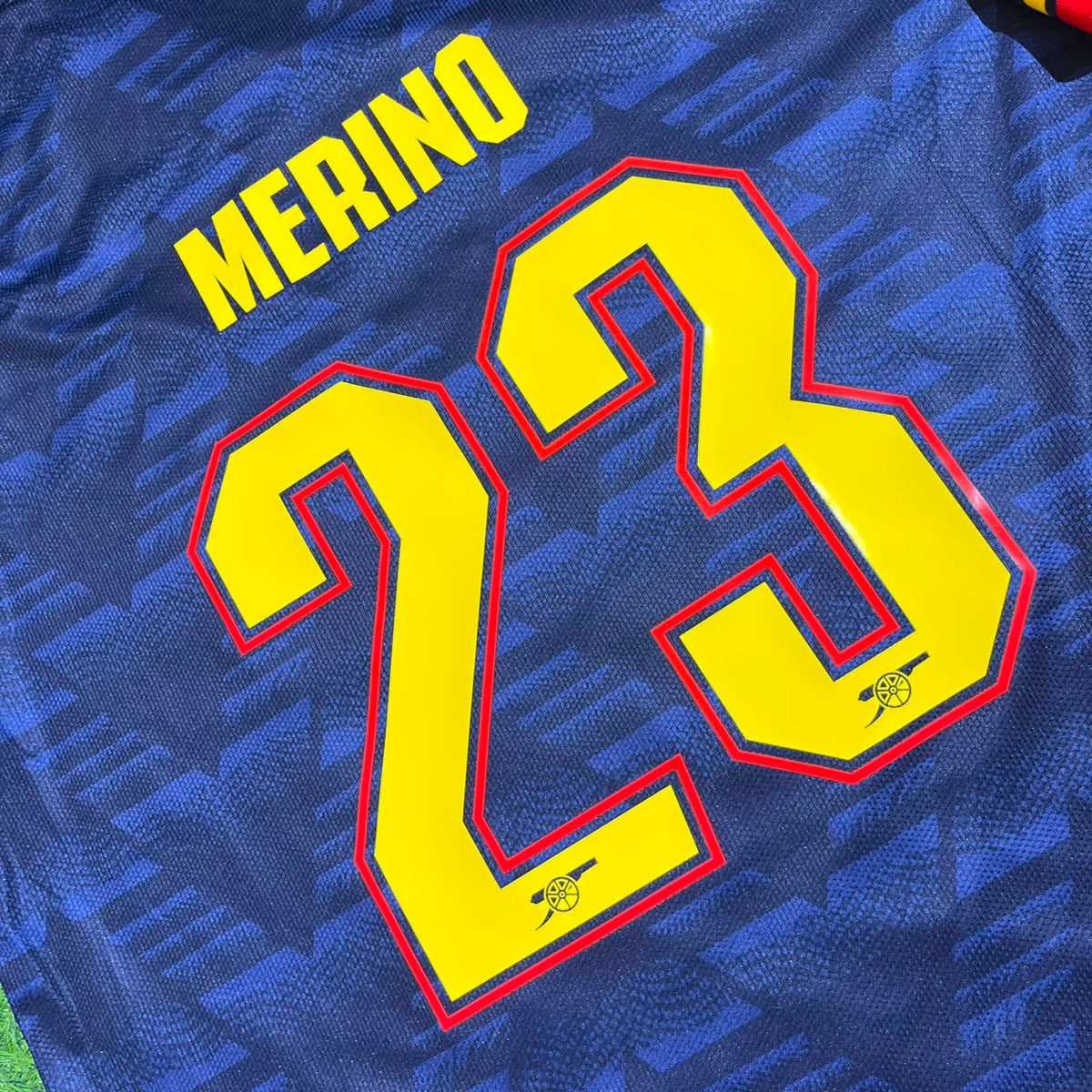 Mikel Merino Arsenal Away New Season 2027 Jersey Kit Soccer Trikot Maillot Maglia