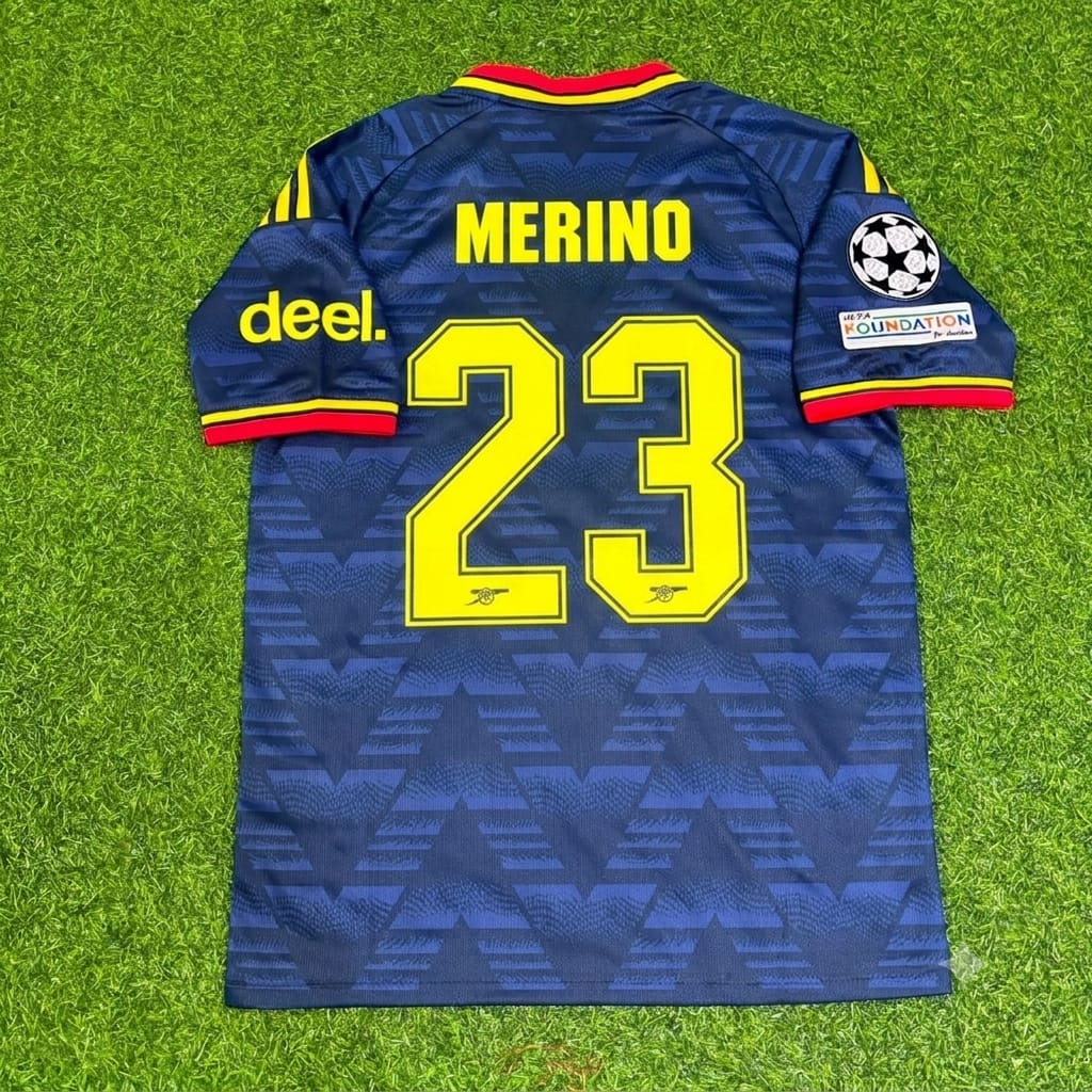 Mikel Merino Arsenal Away New Season 2027 Jersey Kit Soccer Trikot Maillot Maglia