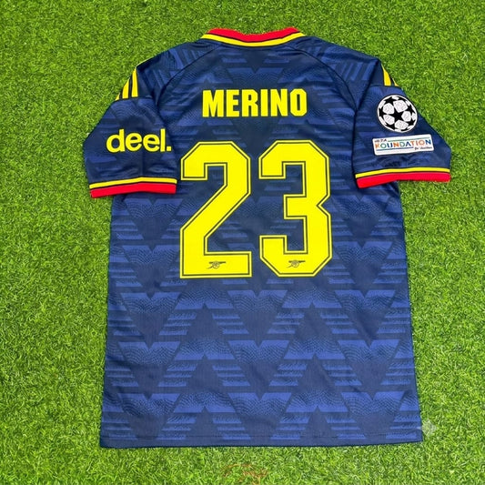 Mikel Merino Arsenal Away New Season 2027 Jersey Kit Soccer Trikot Maillot Maglia