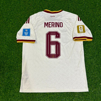Mikel Merino 6- Spain 2026 World Cup Away Football Jersey