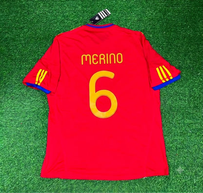 Mikel Merino – Spain Commemorative Retro Kit Jersey – | Trikot | Maillot Soccer Shirt