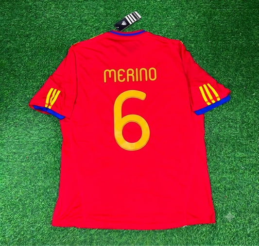 Mikel Merino – Spain Commemorative Retro Kit Jersey – | Trikot | Maillot Soccer Shirt