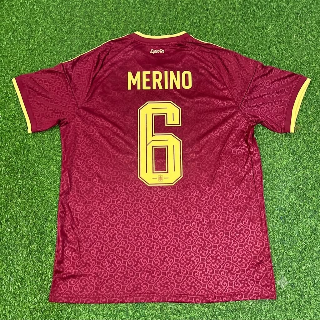 Mikel Merino  Spain 2026 World Cup Special Edition Football Jersey