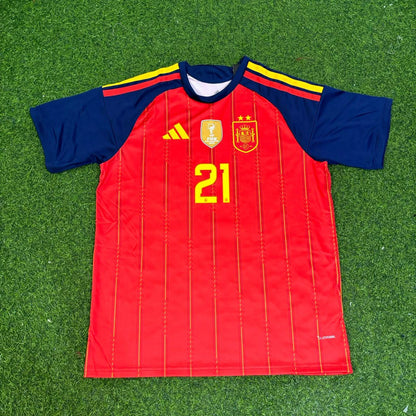 Ferrán Torres 7 - Spanien WM 2026 Auswärtstrikot